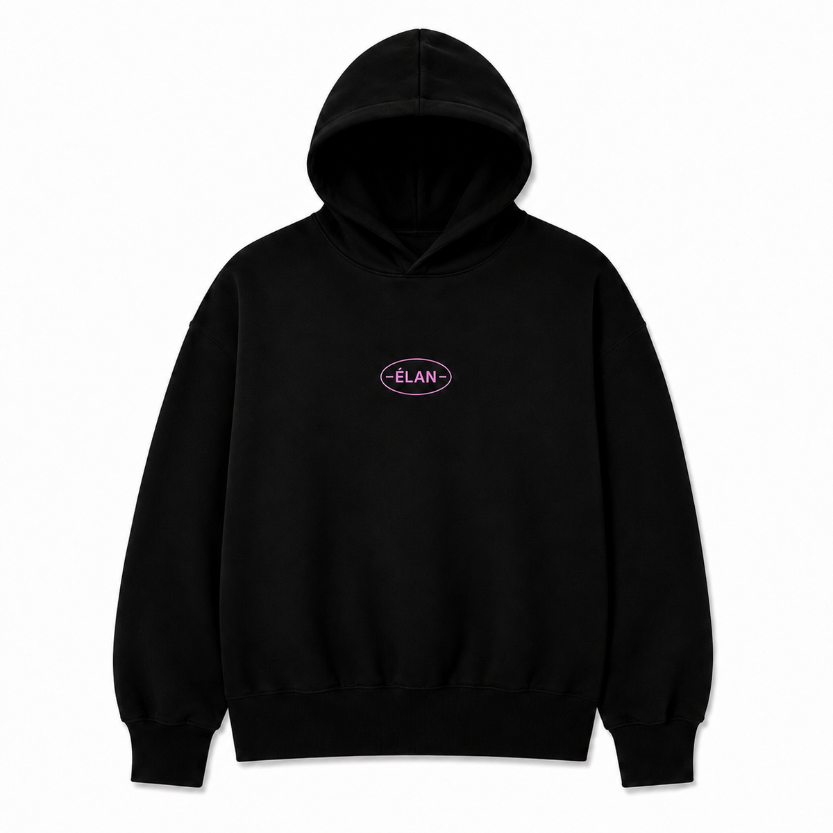 Pink hoodie #farve_hvid