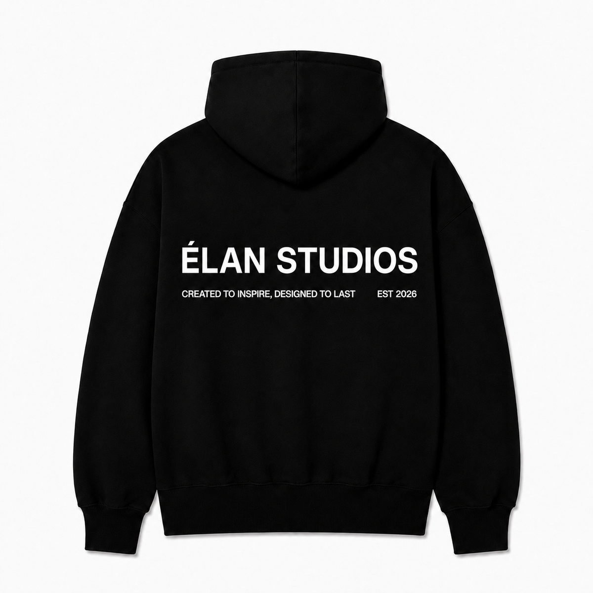 CORE HOODIE [BLACK/WHITE]